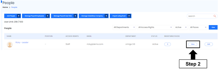 vimiLeave entitlement edit form